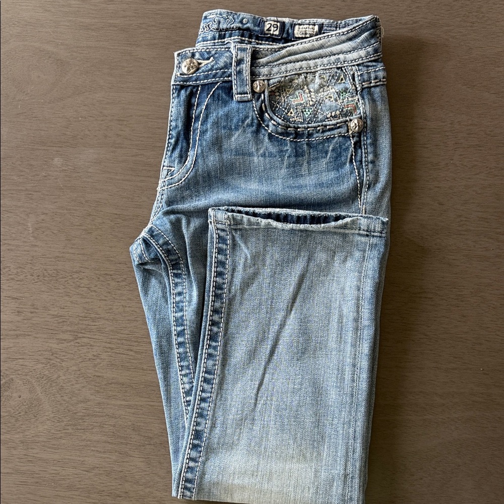 Miss Me Light Blue Denim Jeans